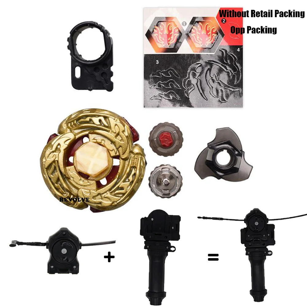 

B-X TOUPIE BURST BEYBLADEray Striker Gold L Drago Destructor Destroy DF105LRF с рукояткой + черный тросик