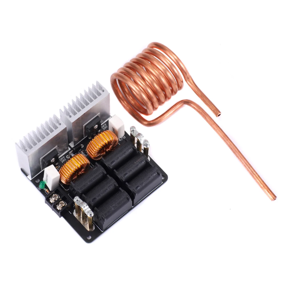 

1000W 20A ZVS Flyback Driver Heater Coil Low Voltage Induction Heating Board Power Supply Module