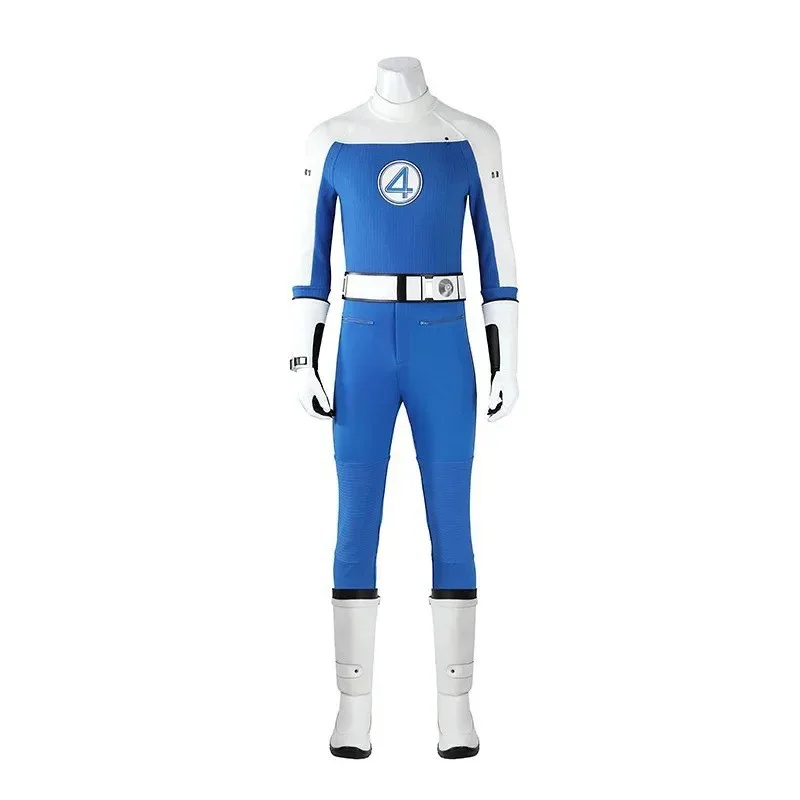 

2025 22 Fantastic Four Superhero Cosplay Male Female Jumpsuit Anime Stage Costume Halloween Christmas Party Costum