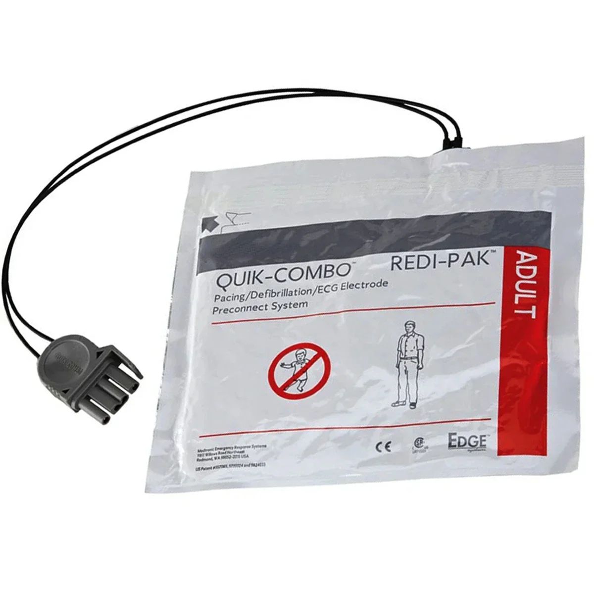 

Bestseller Bestseller 20/20e QUIK-COMBO Defibrillation Electrode 11996-000017