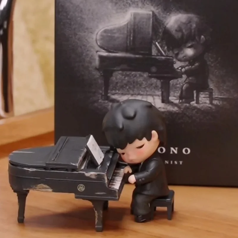 

Genuine Hirono Pianist Ver Figure Hirono Original Action Figurine Collection Pvc Ornament Trend Play Customized Model Gift Toy