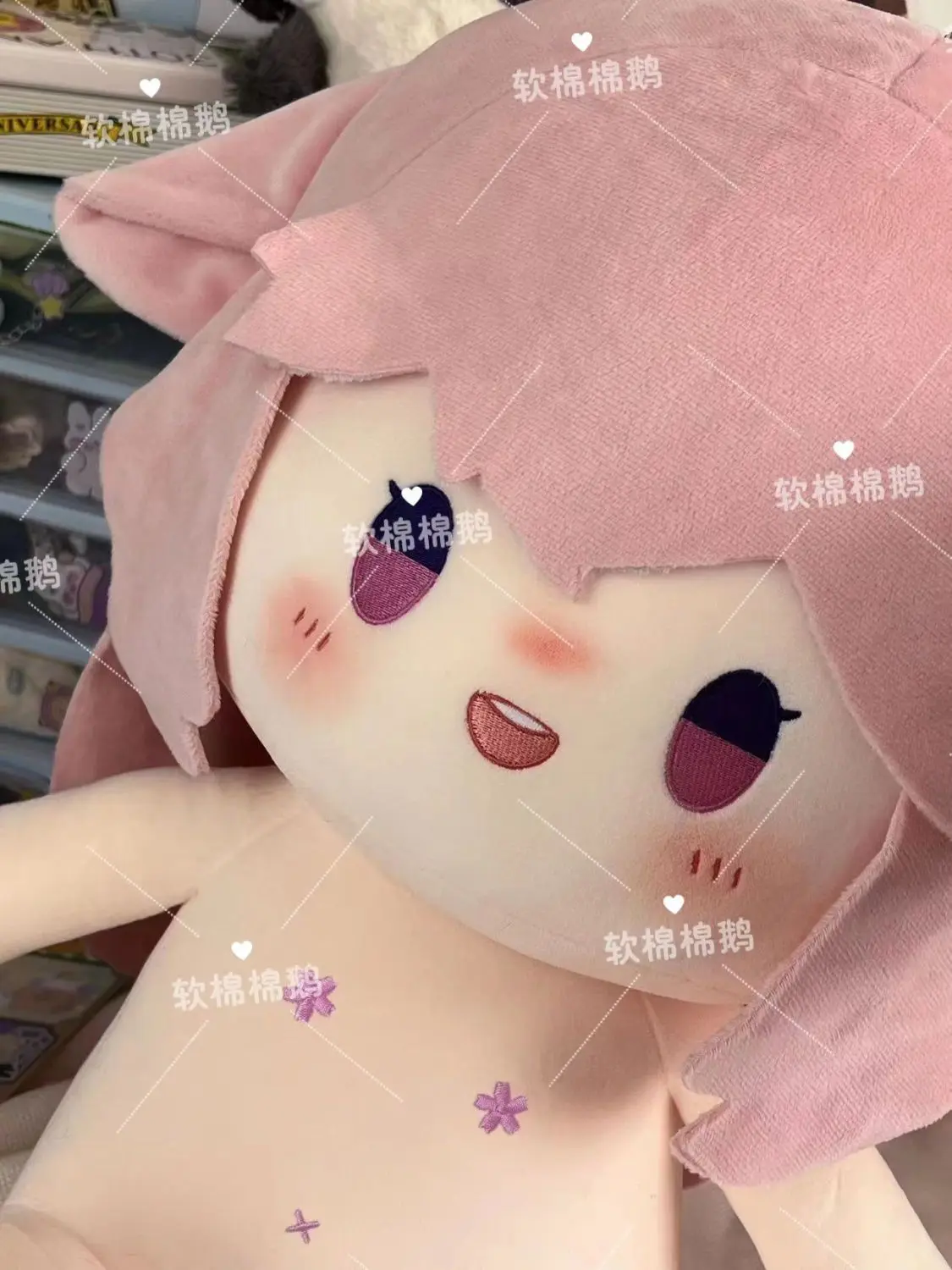 

GAme Genshin Impact Yae Miko Attribute Cosplay Cartoon Cotton Doll Plush Toys Sofa Bedroom Body Pillow Dress up Birthday Gift