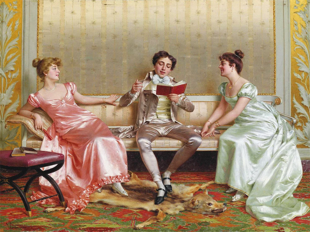 

500/1000/1200/2000PCS Jigsaw Puzzles Court Lady Landscape Family Activity Games for Gameroom Bedroom Home Decor Gift