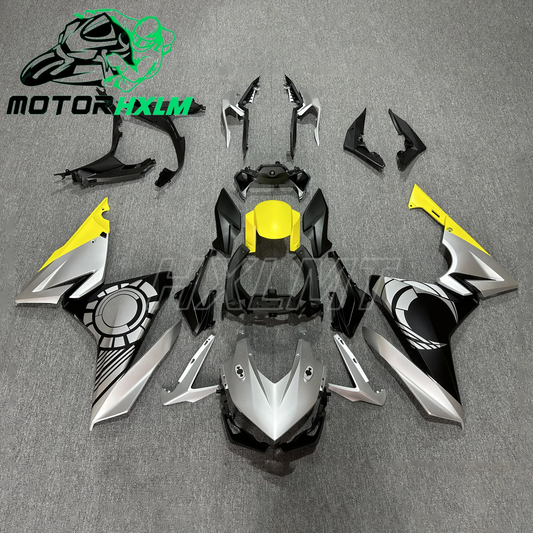 

Надежный комплект обтекателя с карбоновой окраской для Honda CBR500R 2019 2020 2021-2023, комплект обтекателя кузова мотоцикла, обтекатель кузова