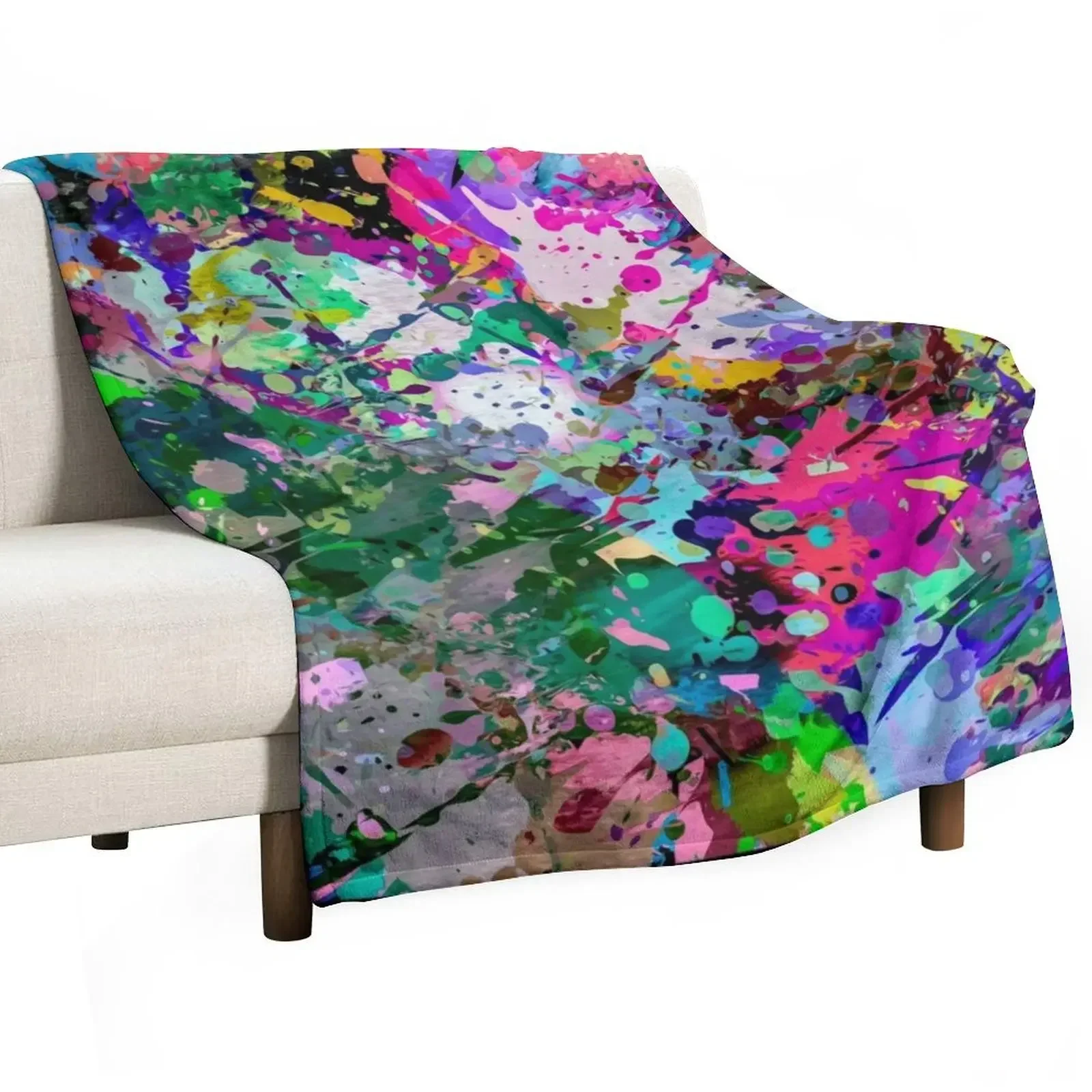 

Abstract Fine Art Contemporary Challenging Colorful Bright 1000 Piece Jigsaw Puzzle~Decorate Your Home With Wall Throw Blanket