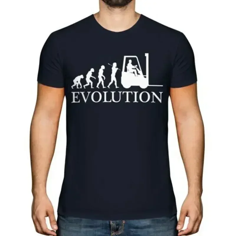 Men's Lift Cart Driver Operative Warehouse T-Shirt Labourer