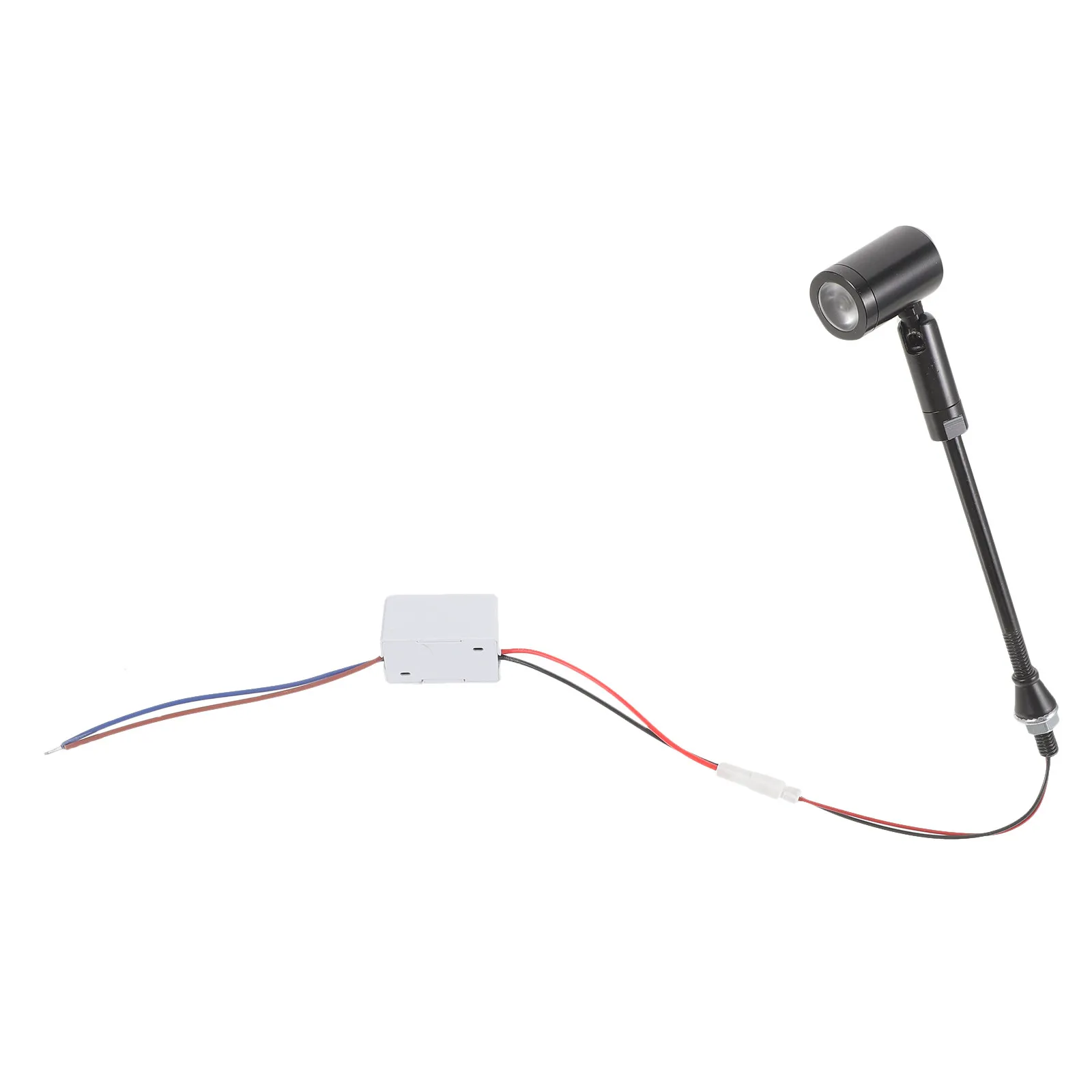 

Маленький светодиодный прожектор с регулируемой металлической головкой для витрин с ювелирными изделиями, для домашнего декора, яркий, с низким энергопотреблением, современный