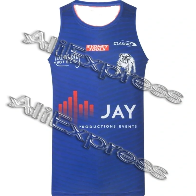 

Canterbury Bankstown Bulldog Team Men's Outdoor Sports Casual Tank Top Comfortable Children's Trend Latest Hot Sale