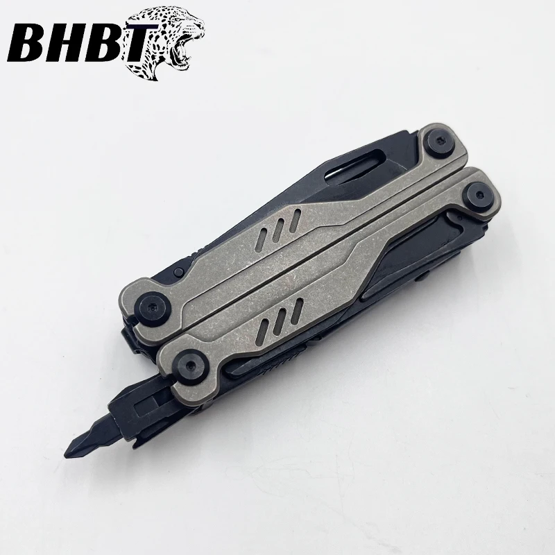 BHBT Titanium Alloy Multitool Pliers 20 In 1 EDC Outdoor Camping Survival Screwdriver Multi Tool Household Maintenance