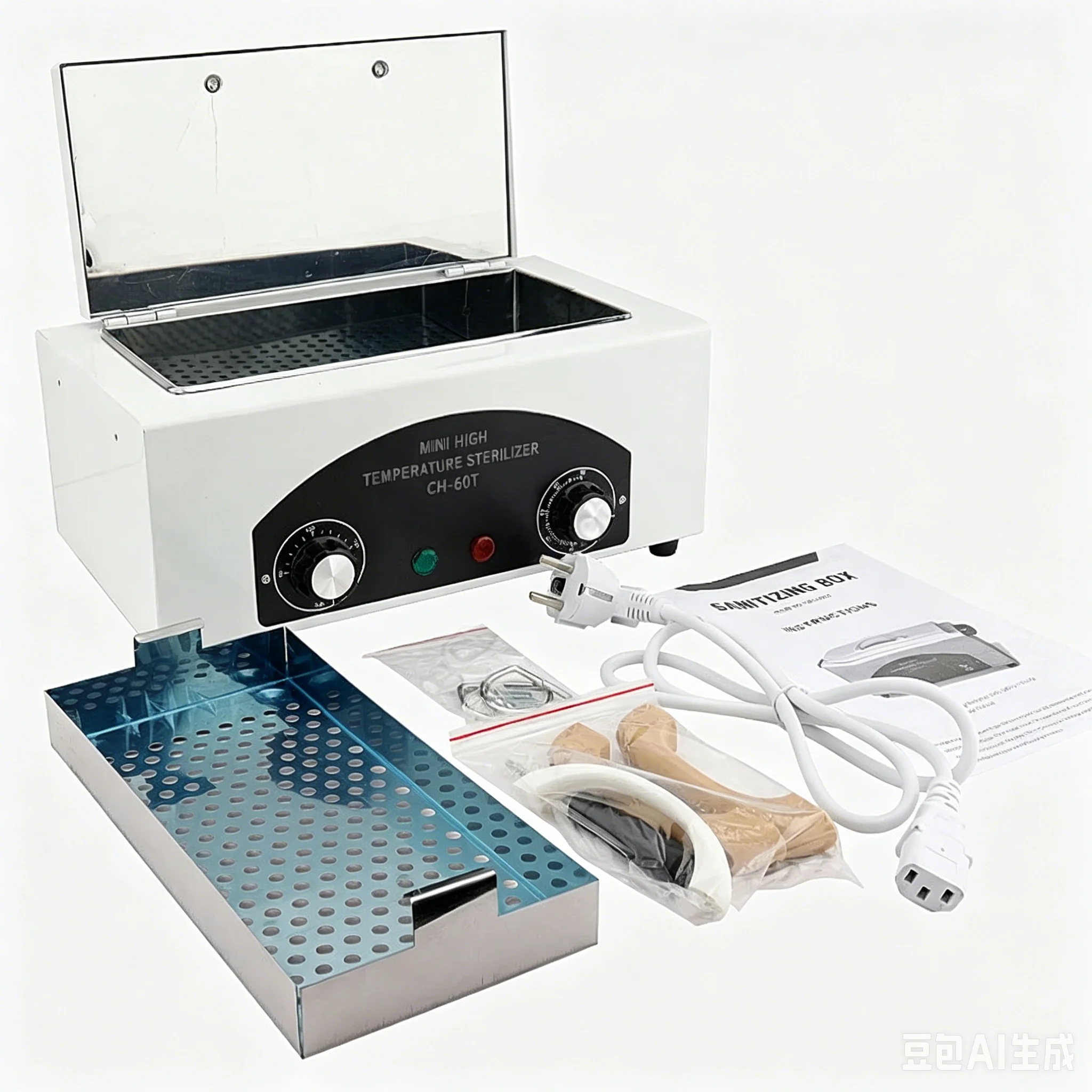 High Temperature Disinfection Cabinet Small Household Beauty Nail Art Scissors Tweezers Towels Disinfection Box