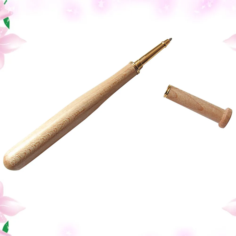 

Wooden Ballpoint Pen Baseball Premium Quality Comfort Grip Smooth Writing Office Home School Holiday Gift Creative