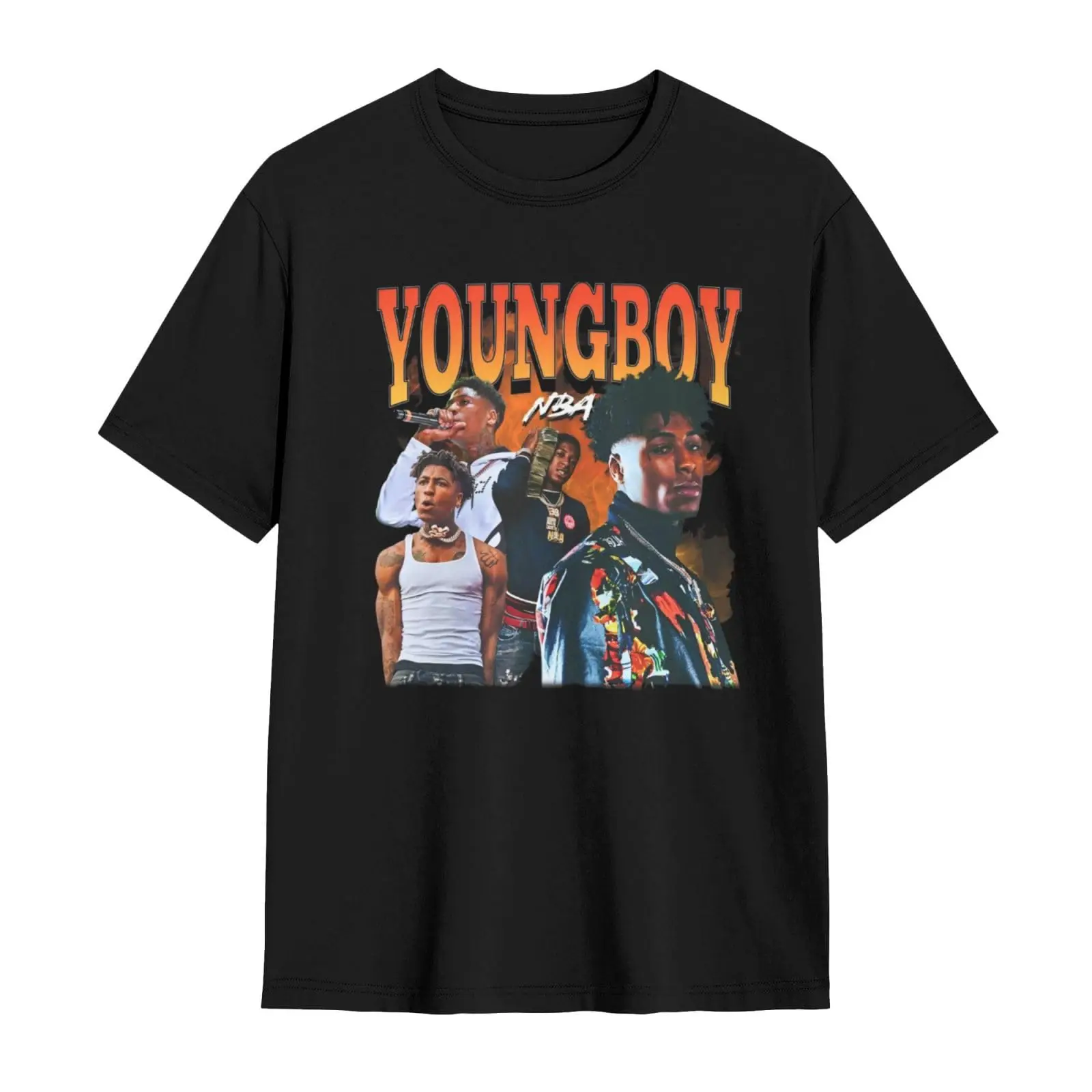 

YoungboyS 2025 Music Tour T-Shirt Men Funnysuitable Cotton Top Men's Streetwear Harajuku Y2K Tops Men Clothing Graphic T Shirts