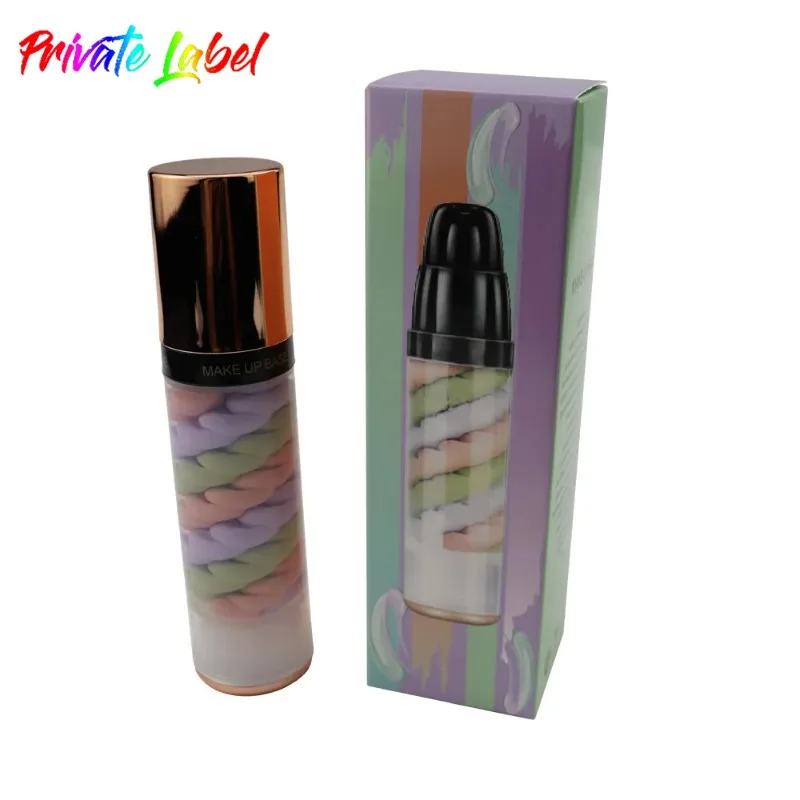 

Custom 3colors Contour Makeup Base Breathable BB Cream Intensive Moisturizes Provide Deep Moisture Helps Bulk Makeup