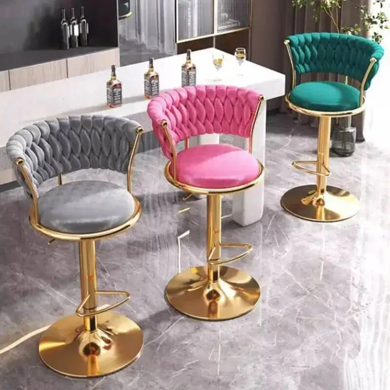 

stool, quality, minimum Fashionable lounge bar modern rocking Nordic chair, adjustable and comfortable, Barklecan furniture
