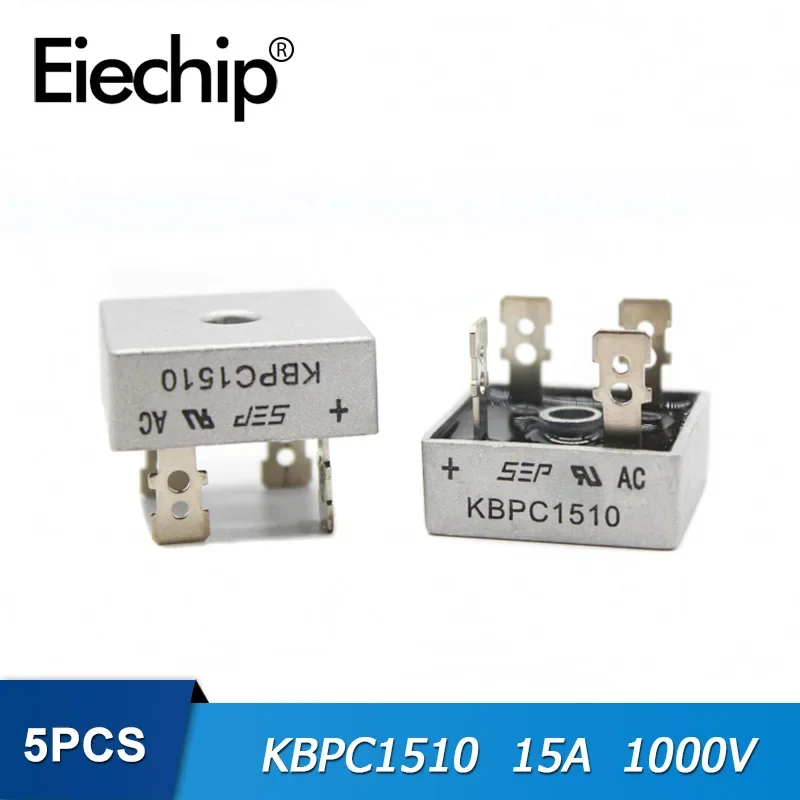 

1000V KBPC1510 Bridge Rectifier KBPC1010 KBPC2510 KBPC3510 KBPC5010 KBPC610 KBU808 KBU810 Diode Bridge Rectifier 10A 15A 25A 50A