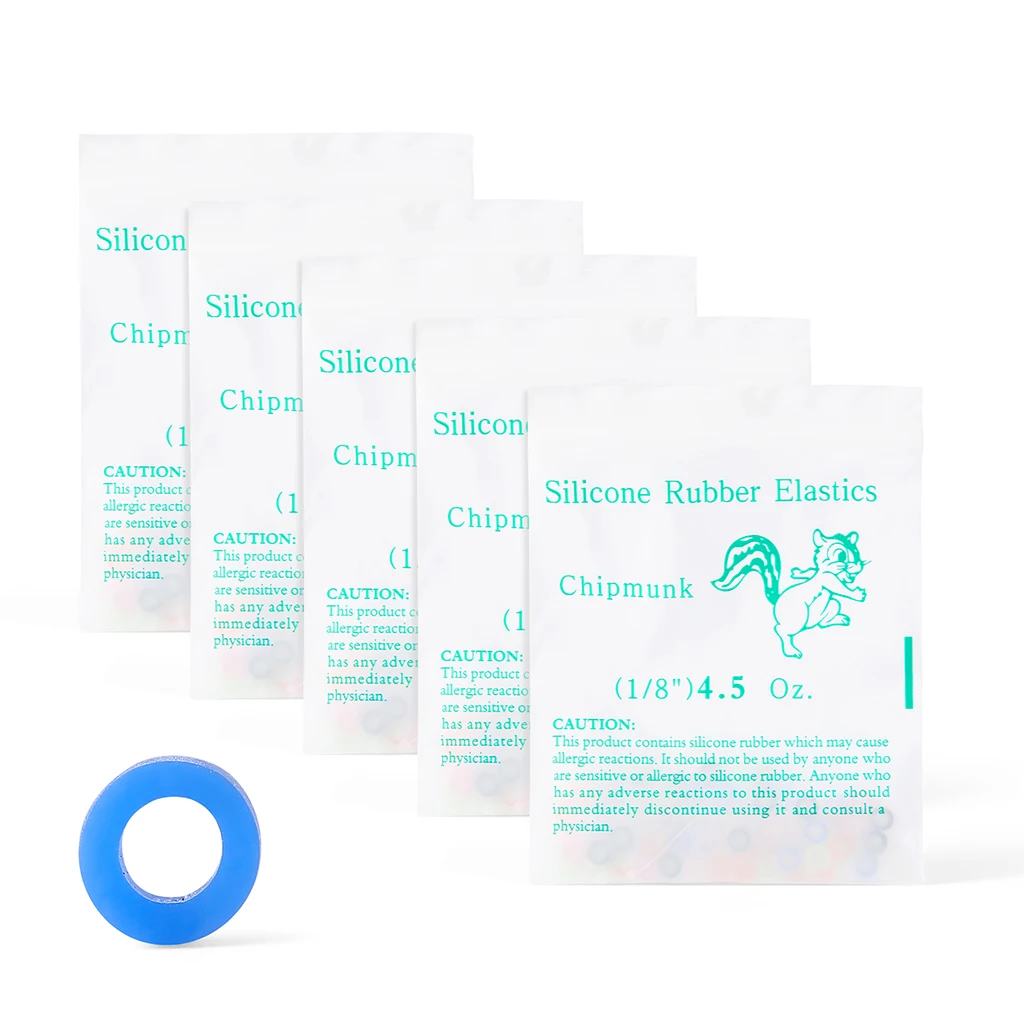 1000 Stück AZDENT Zahnmedizinische Kieferorthopädische Gummibänder 3,5/4,5/6,5 OZ Großpackung Latexfreie Zahnspangen-Zahnmedizinische Werkzeuge – Detail 8