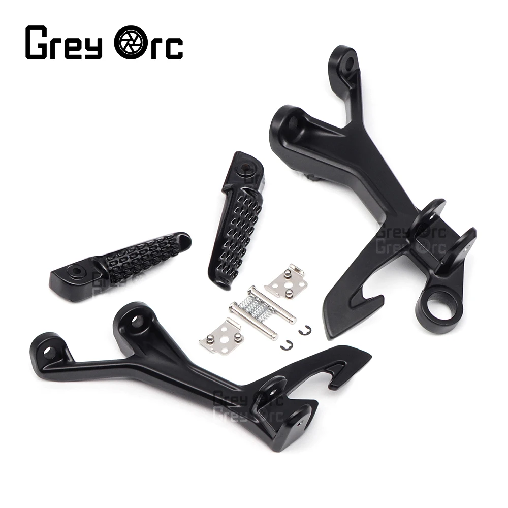 

For Kawasaki Ninja 400 EX400 2018-2024 Ninja 500 Z400 Z500 Accessories Motorcycle Rear Pedal Passenger Leg Support Foot Nails