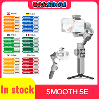 ZHIYUN Official CINEPEER SMOOTH 5E Phone Gimbal Handheld Stabilizer with AI tracking module Suitable for iPhone/XIAOMI/Samsung