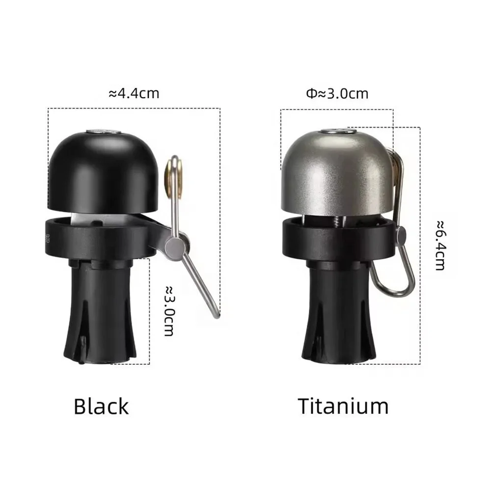 Picture 5: Bicycle Bell, Loud and Clear, Mountain & Road Bike Horn, Bicycle Handlebar Bell for 22.2mm Handlebar, 80db