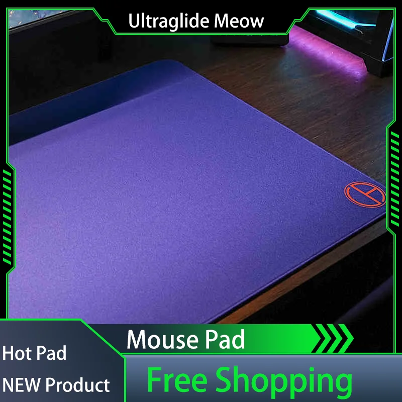 Ultraglide Meow Ultraerialace Mouse Pad UA Esports Gaming  rough messy Large Size CSGO PUBG 490