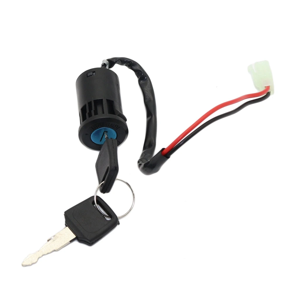 Interruptor de llave de encendido para ATV, llave de arranque Universal de 2 cables, para Go Kart, Scooter y motocicleta, 1 Juego