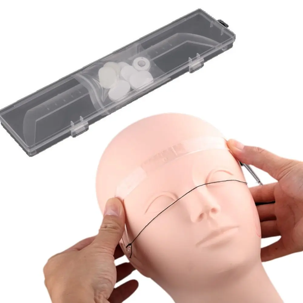 セット弓形眉毛デザイン定規、スケール付き描画補助バランス対称定規、永久メイクアップツール