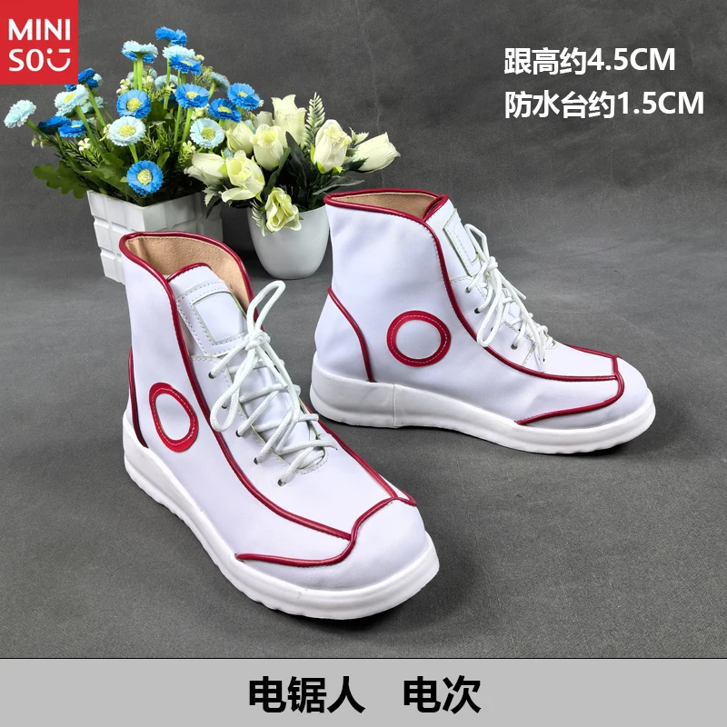 

Spot, Chainsaw Man Electric Times Cos Обувь Двумерное комическое шоу Реквизит для фотосъемки Обувь для косплея