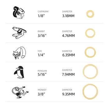 Zubní 500ks ortodontické Zoo balení gumiček a rovnátka Force 3,5 / 5,0 / 6,5 OZ vysoce kvalitní 10 nejlepší prodej ligové pavouky - №6