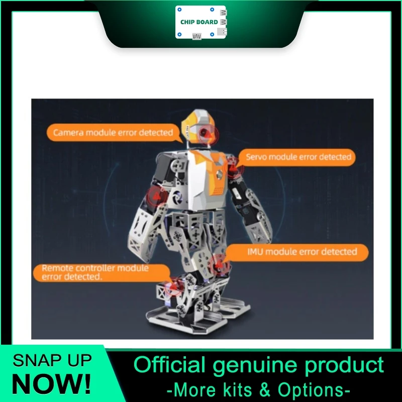 

XiaoRGEEK SamuRoid humanoid robot, Raspberry Pi, multimodal AI LLM, vision voice ROS system