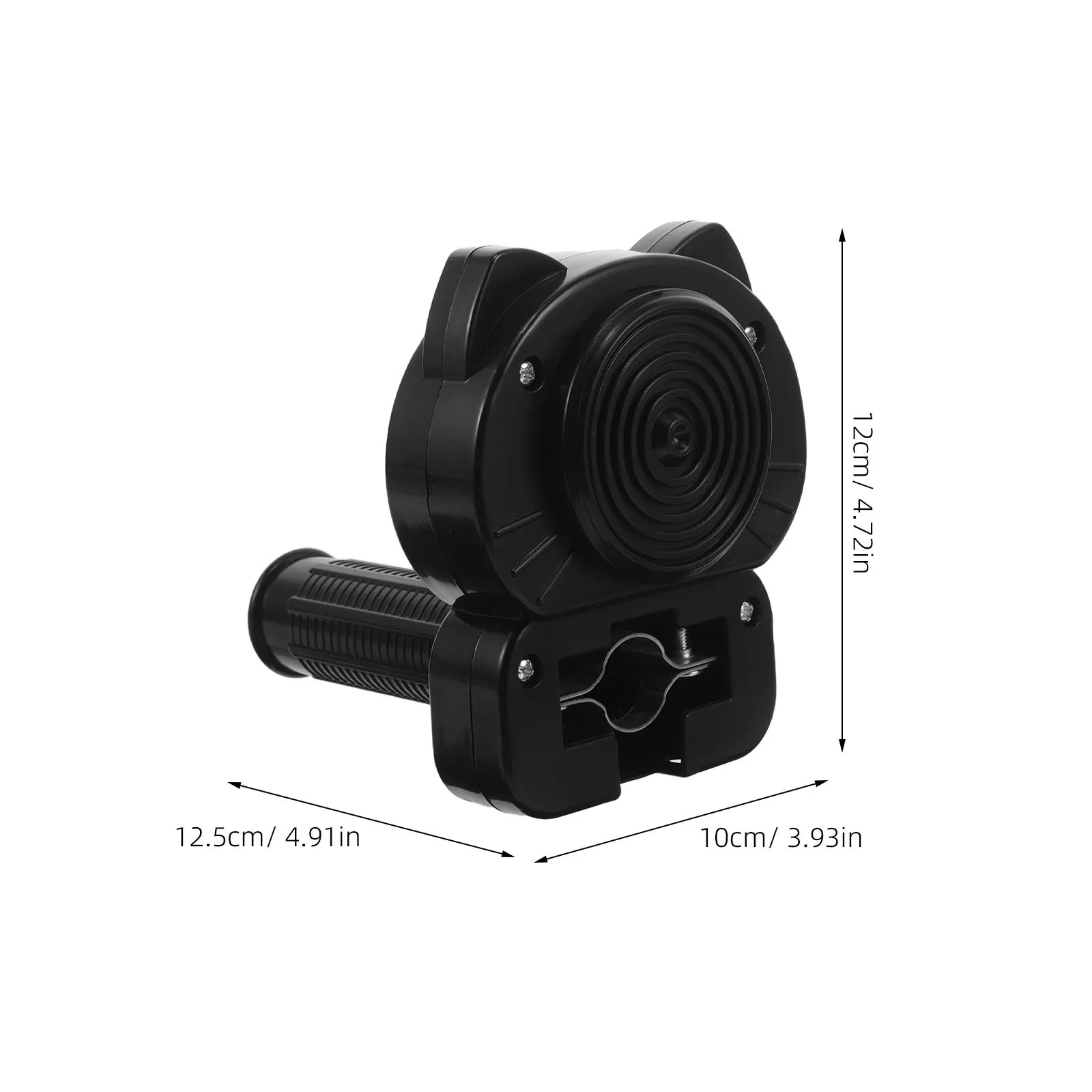 Bicycle Bell Sound Maker Handlebar Mount Horn For Kids Bike Scooter Tricycle Loud Alert Universal Fit Black