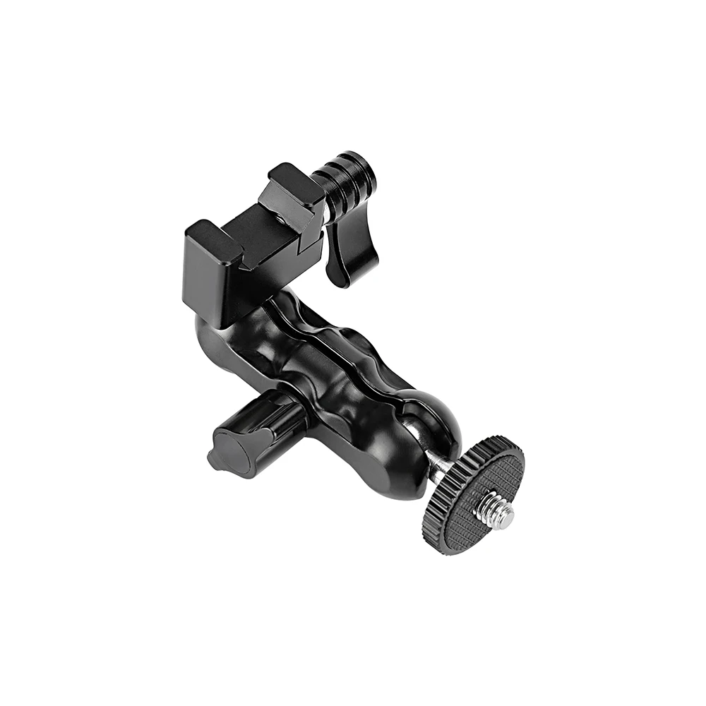 KIMRIG Quick Release Clamp NATO Standard Clamp With Small Ball Head Monitor Magic Arm For Sony A7S3/Canon Camera Accessories