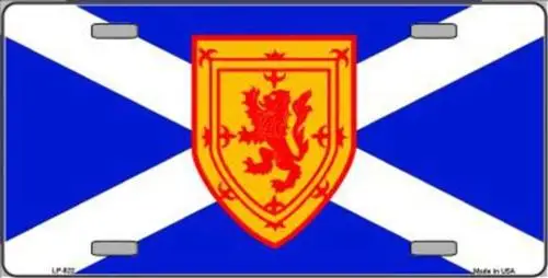 Scotland St Andrews Flag License Plate Metal Tin Sign Plaque Art Wall Decor