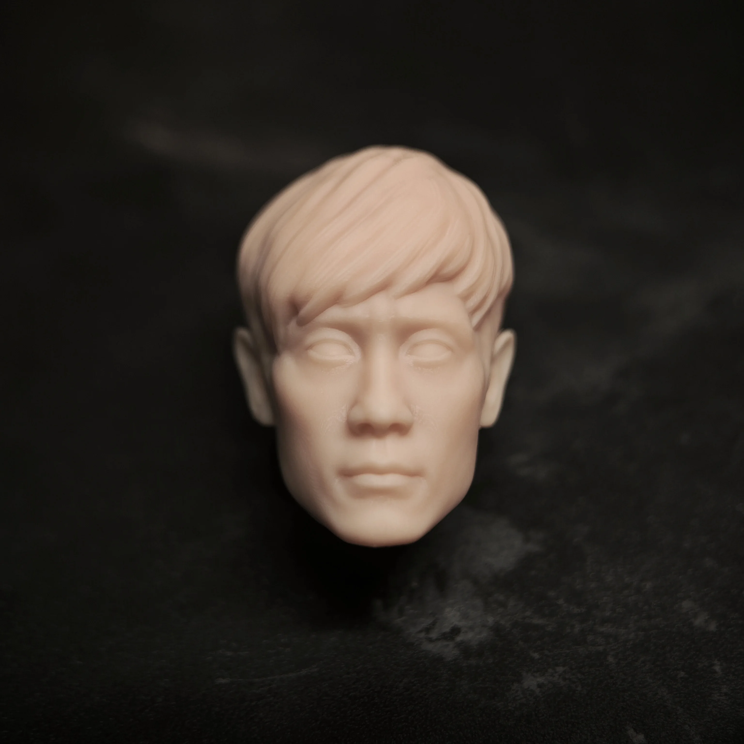 HL1662 DIY Customized 1/18 1/12 1/10 Scale Unpainted Head Sculpt for 3.75