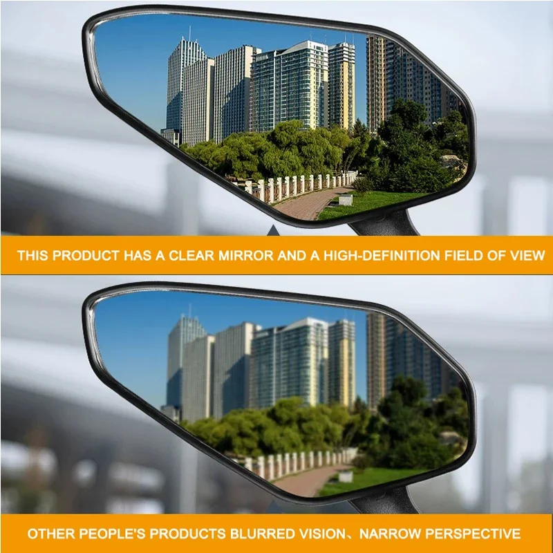 Einfache Installation, Kohlefaser-Motorrad-Rückspiegel für Indian FTR 1200 S FTR1200 Carbon Rally Chief Scout ECE CCC