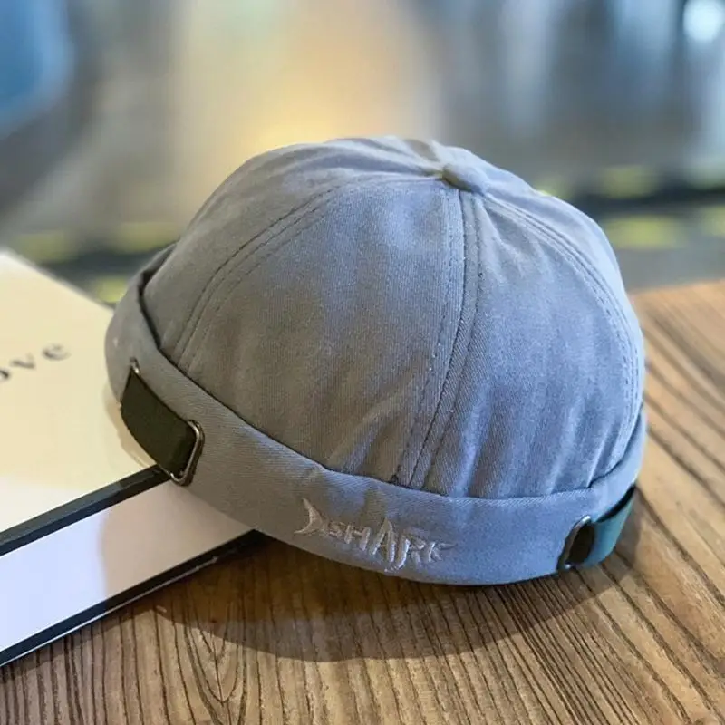 

39XE Cool Sailor Hat Beanie Hat Skullcap Adjustable Skullcap Hat Outdoor Leisure for Friend Gathering Photo