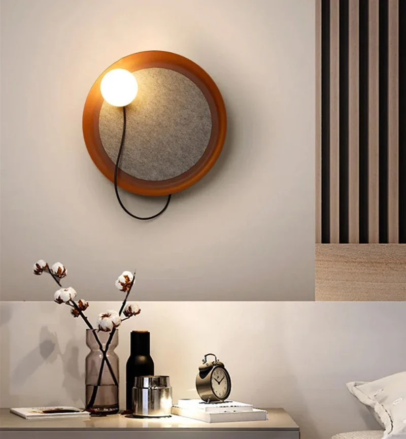 

Nordic LED Wall Lamp Bedroom Bedside Reading Lamps Fashion Indoor Livingroom Aisle Glass Art Wall Lights Home Decors Sconces