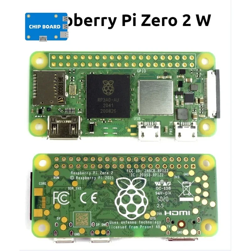 

Плата разработки Raspberry Pi Zero 2 Вт Raspberry Pi Zero 2 Вт