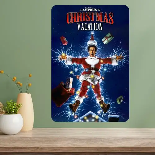 National Lampoon's Christmas Vacation Classic Movie Metal Poster Sign