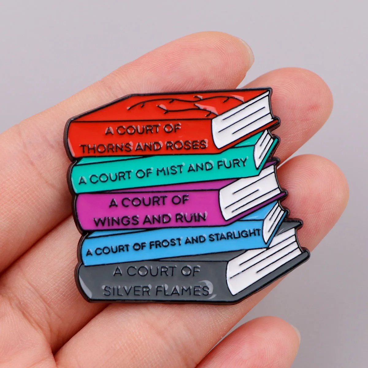 Books Collection Enamel Pin Brooch Pines Lapel Pins Funny Badge Costume Accessories Quotes Jewelry Reading Enthusiasts Gifts