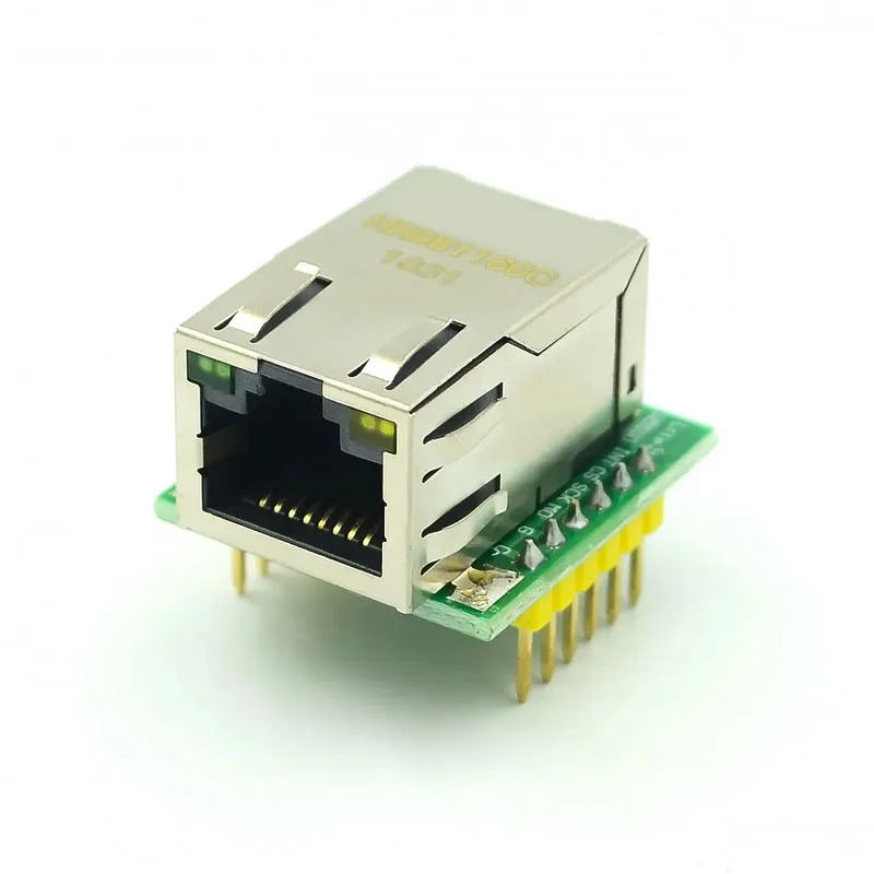 1 قطعة وحدة W5500 TCP/IP وحدة إيثرنت متوافقة مع واجهة الشبكة WIZ820io RC5 IoT لاردوينو