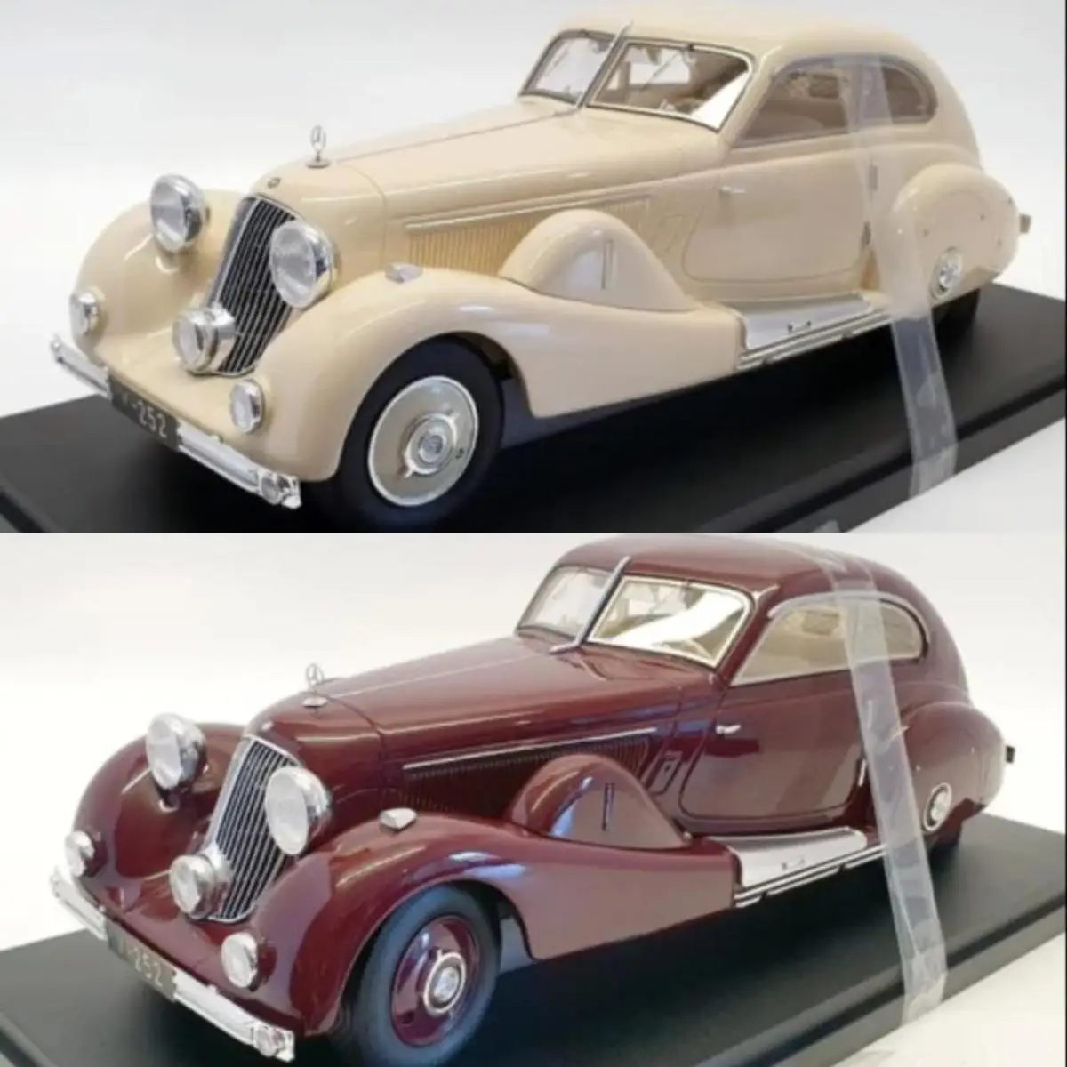 Matrix 1:18 500K 1935 Vintage Car Simulation Limited Edition Resin Metal Static Car Model Toy Gift