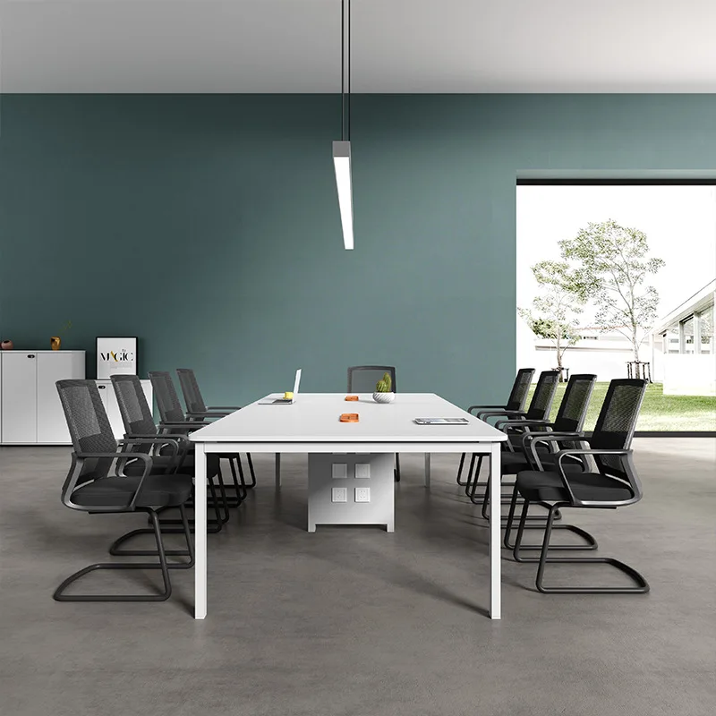 Conference table Simple modern long table Small meeting room office