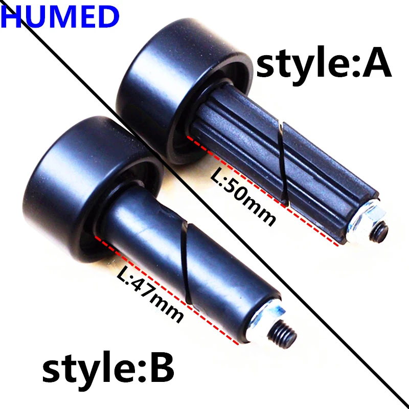 العالمي 7/8 "22 مللي متر دراجة نارية مقبض التوصيل إصلاح أجزاء المطاط توسيع لاصق قبضة بار ينتهي أجزاء التثبيت #5