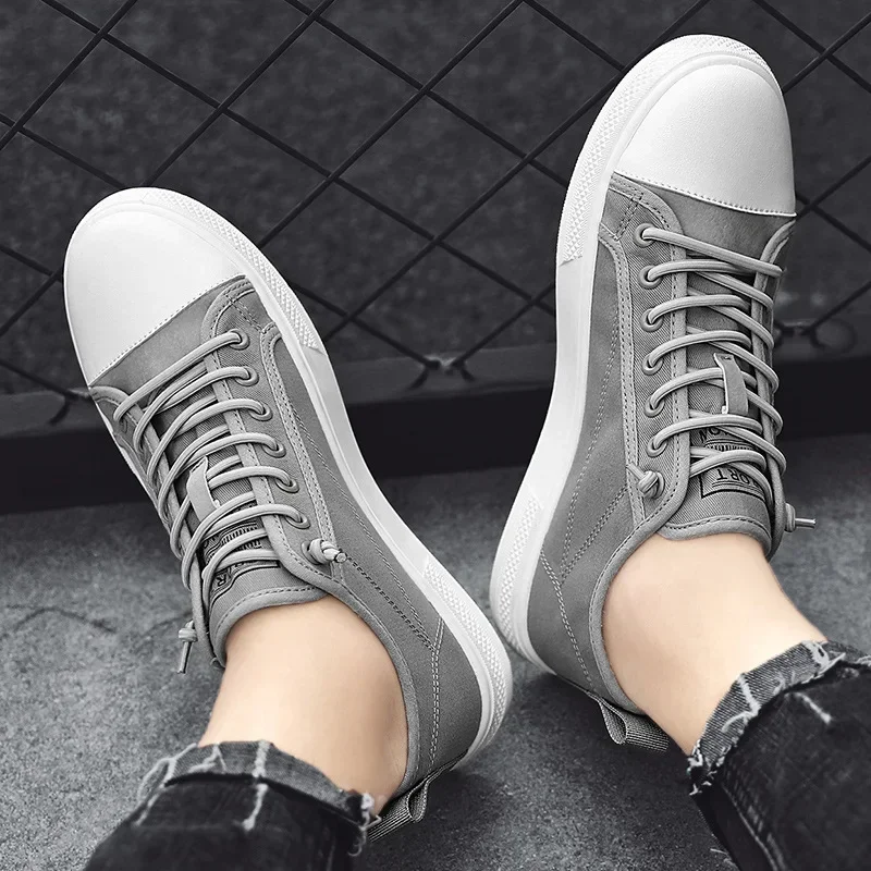 Canvas Shoes New Fashion Shoes Men Casual Breathable Sports Shoes Spring Man Outdoor Walking Sneakers Flats Chaussure Homme