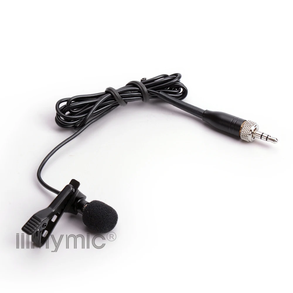 Professional Lavalier Lapel Microphone For AKG Sennheiser Shure Wireless Bodypack Transmitter Mini 3 Pin XLR 3.5mm Lockable 4pin