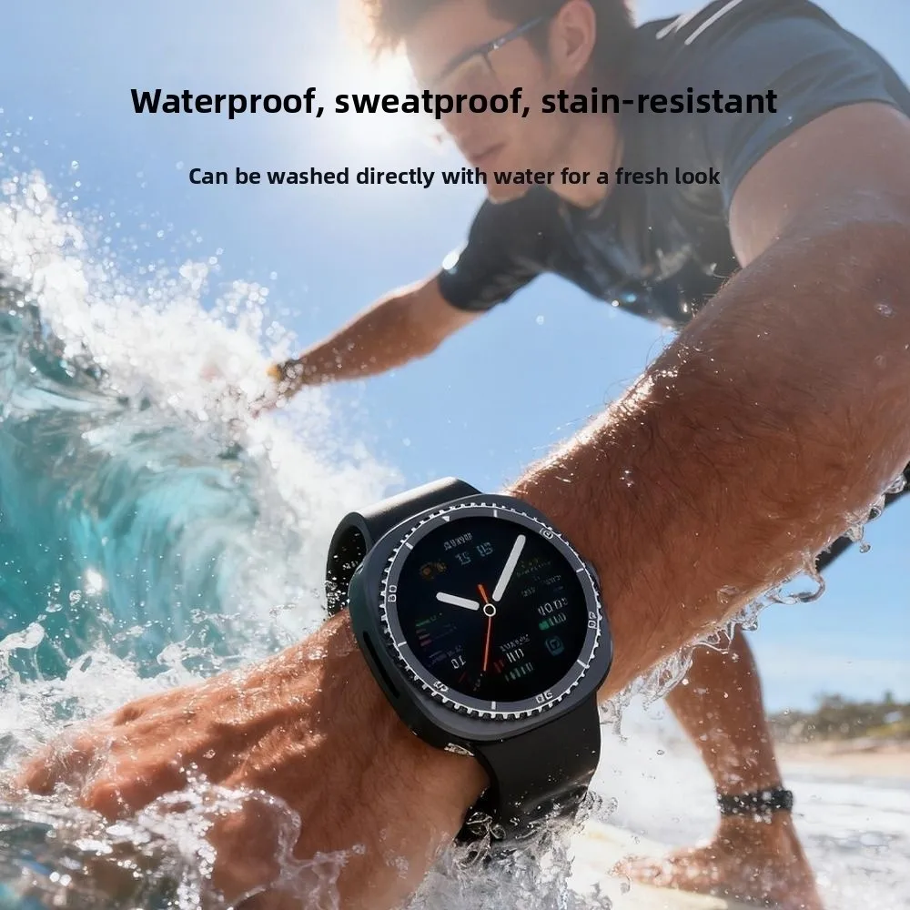 

Replacement Metal Watch Case 40/44MM Protective Watch Cover Shell Shockproof Anti-Scratch for Samsung Galaxy Watch 8