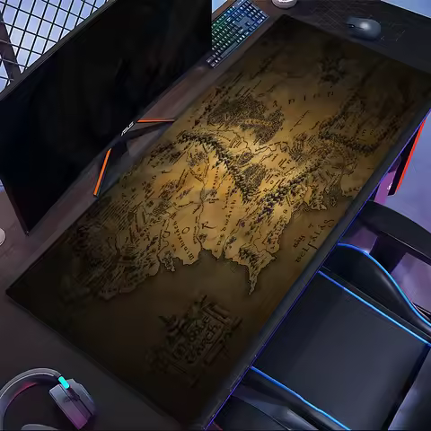 Lord of the Rings Mousepad Mouse Pad Extended Gaming Keyboard Mats Large 90x40cm XXL Gamer Mousepad