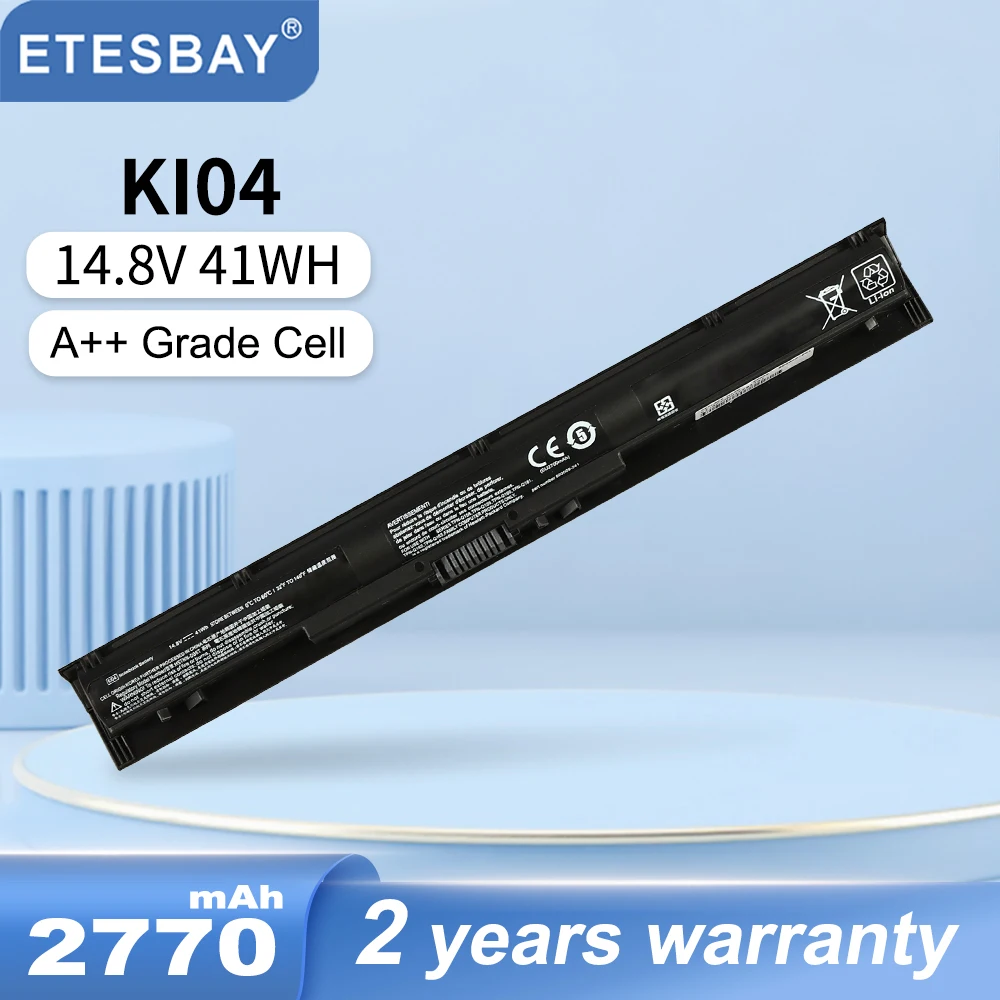 

ETESBAY K104 Laptop Battery for HP 800049-001 800010-421 KI04 HSTNN-LB6R 17-G121WM TPN-Q160 TPN-Q158 TPN-159 TPN-Q161 TPN-Q162 H