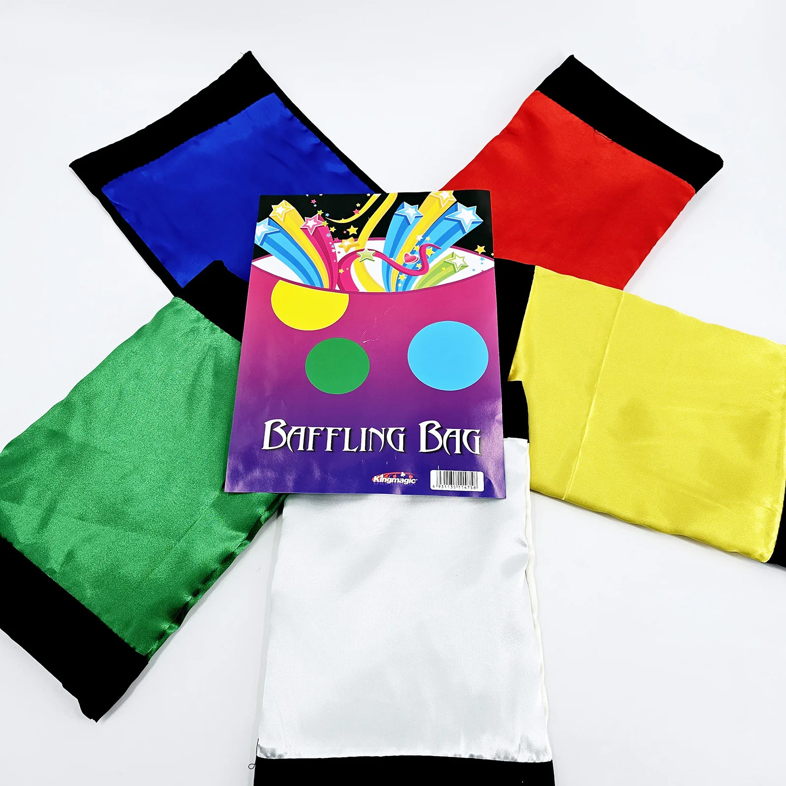 Baffling Bag Magic Tricks Gimmick Props Color Comedy Stage Magia Change Pocket Magia Mentalism Illusion Scarves Magie Magicians