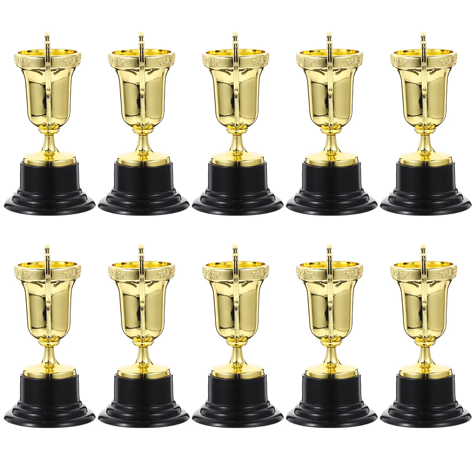 10 Pcs Trophy Trophies Creative Model Kids Award Mini Cup Plastic Reward Prizes Child